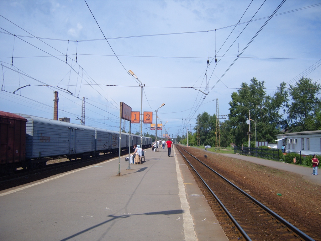 Железнодорожная станция Катуар в Московской области